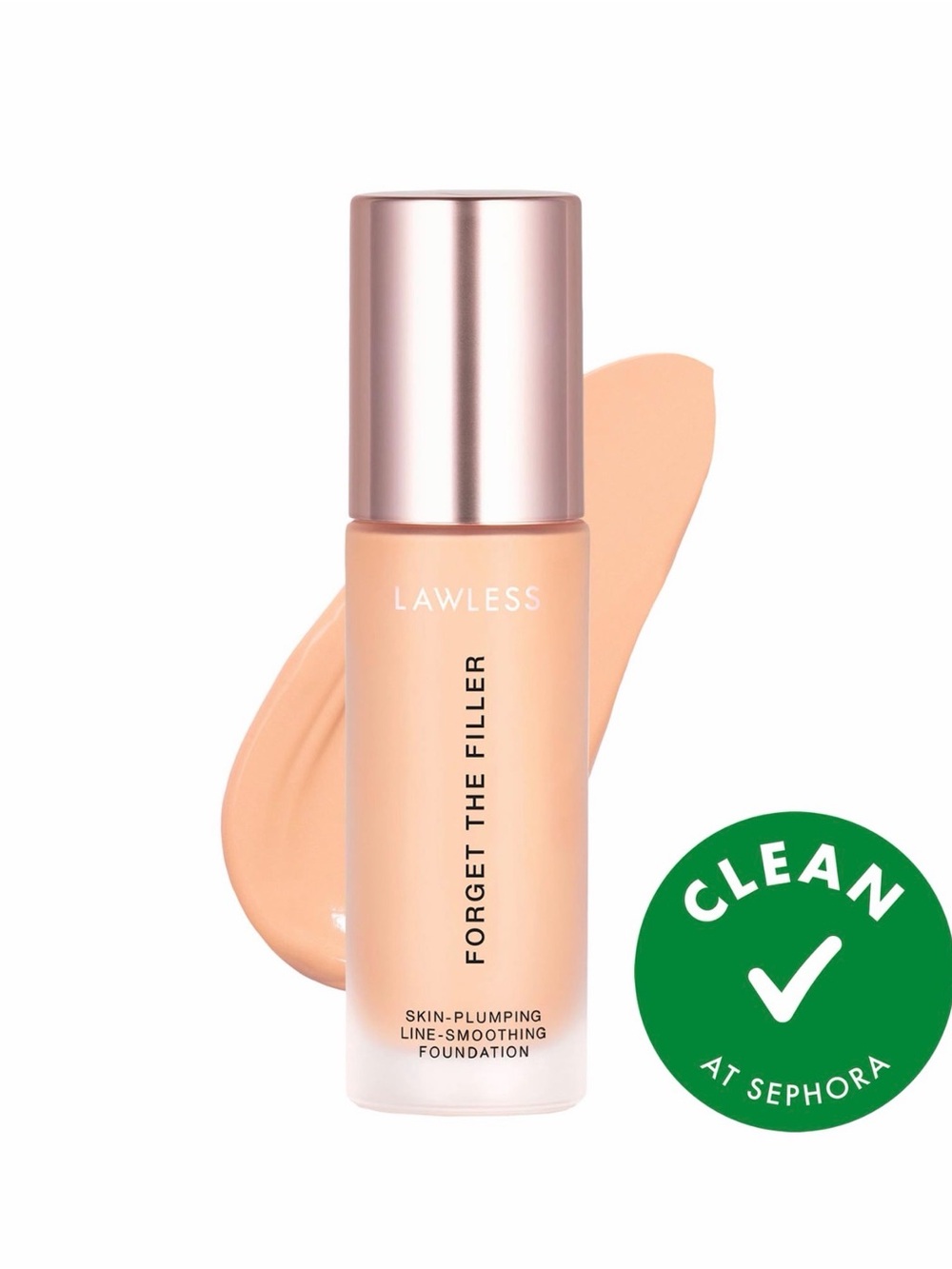 LAWLESS Skin-Plumping Line-Reducing Smoothing Foundation 6L Brand New in Box